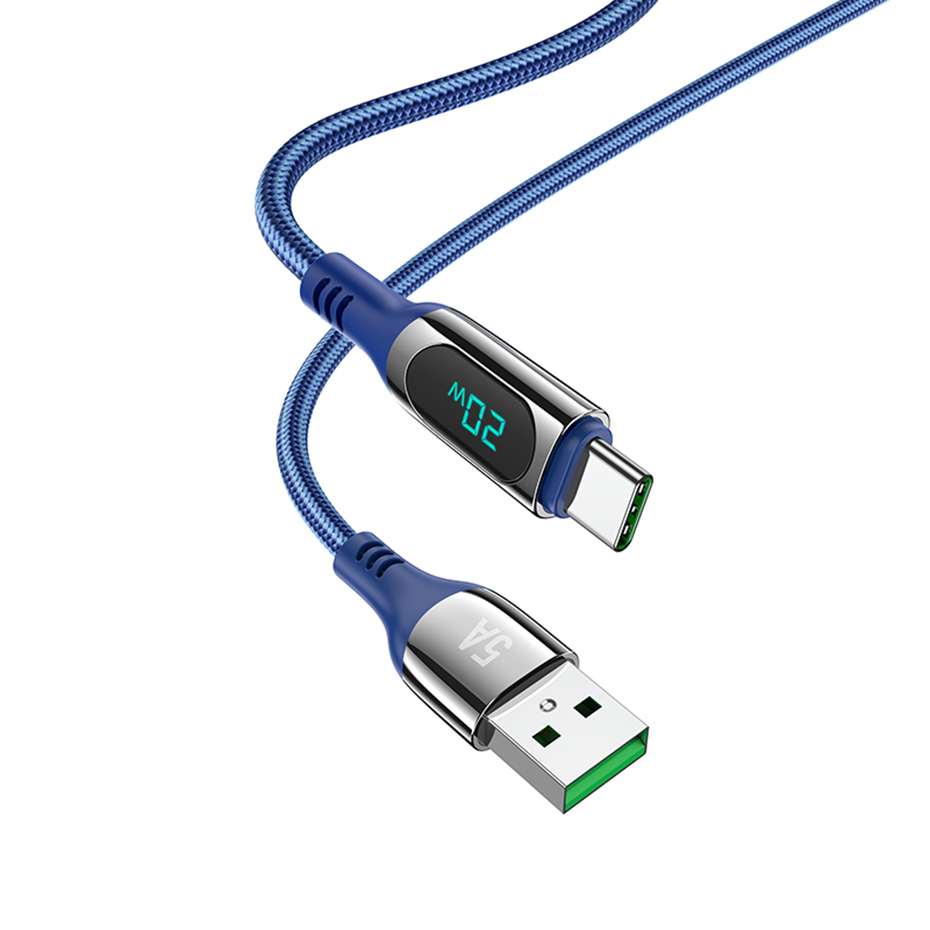 HOCO-S51-USB-to-USB-C-LED-Display-Cable-5A-USB-C-PD30-Power-Delivery-QC40-Fast-Charging-Data-Transmi-1871249-3