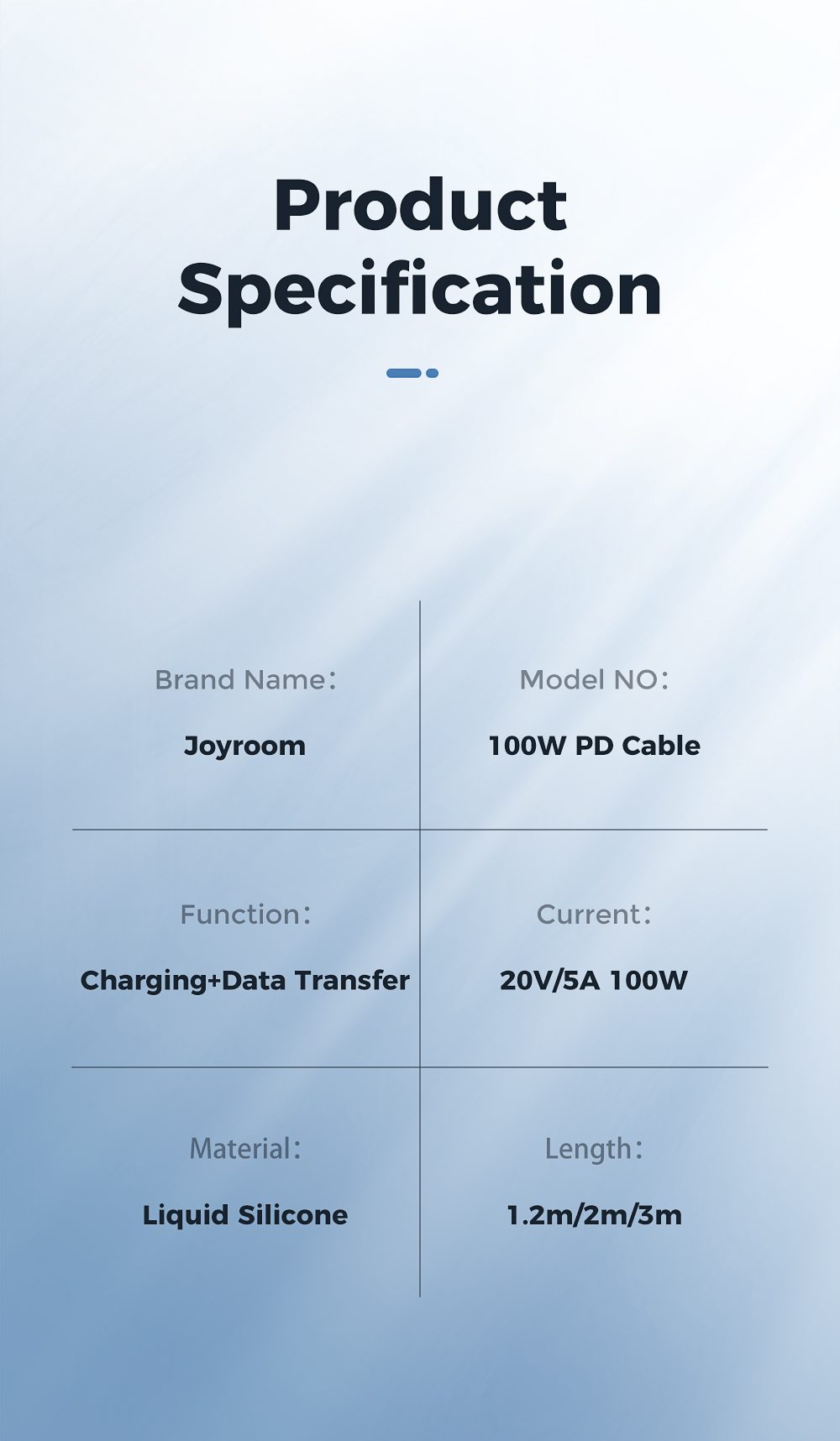 Joyroom-PD-100W-USB-C-to-USB-C-Cable-Fast-Charging-Data-Transmission-Cord-Line-1M2M-long-For-Xiaomi--1941085-14