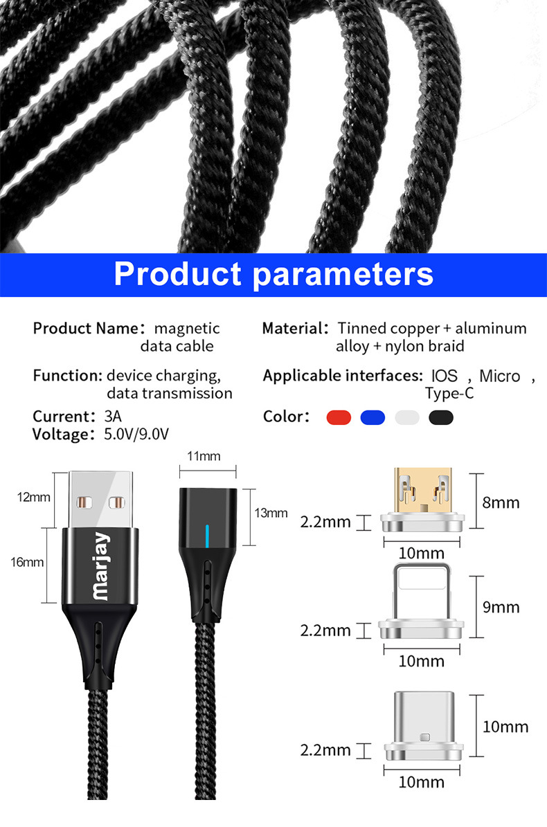 Marjay-3A-Type-C-Micro-USB-Fast-Charging-Magnetic-Data-Cable-For-HUAWEI-P30-Mate20-MI9-S10-S10-1533107-4