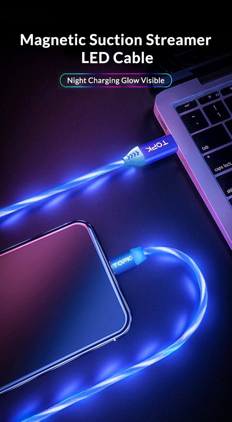 TOPK-Flow-Glow-Magnetic-Micro-USB-Data-Cable-for-HUAWEI-OPPO-VIVO-1639054-5