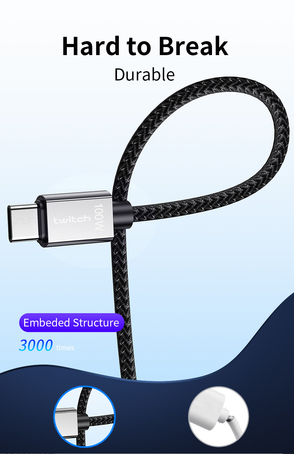 Twitch-100W-PD-Magnetic-Type-C-to-Type-C-Nylon-Braided-Data-Cable-for-Samsung-S20-Note-8-for-Noteboo-1670592-4