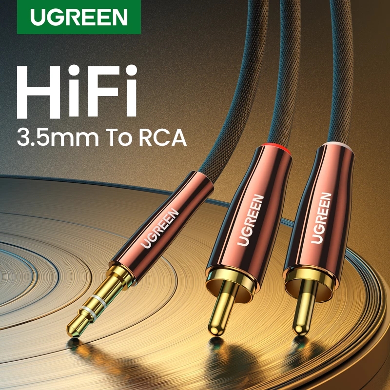 UGREEN-2RCA-to-35mm-Cable-Hi-Fi-Nylon-Braided-RCA-to-AUX-Audio-Cord-For-Speaker-TV-Car-Sound-System-1935178-1