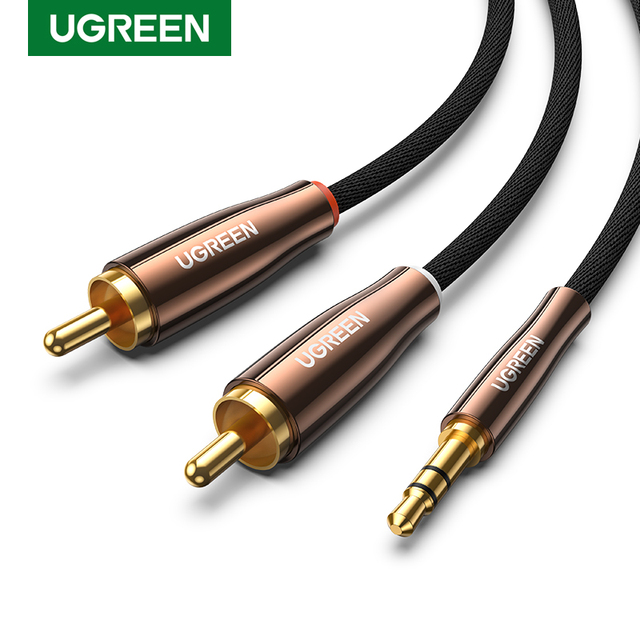 UGREEN-2RCA-to-35mm-Cable-Hi-Fi-Nylon-Braided-RCA-to-AUX-Audio-Cord-For-Speaker-TV-Car-Sound-System-1935178-7