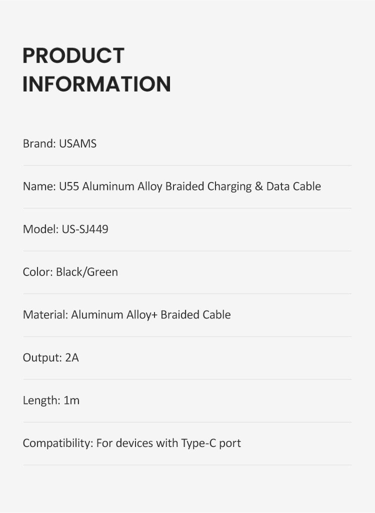 USAMS-U55-Aluminum-Alloy-Braided-Type-C-Micro-USB-Data-Cable-for-Samsung-Galaxy-Note-S20-ultra-S21-H-1814806-10