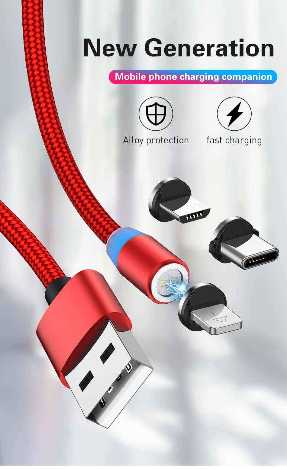 USLION-3A-USB-to-USB-CMicro-USB-Cable-Magnetic-Fast-Charging-Data-Transmission-Cord-Line-1m2m-long-F-1838268-1