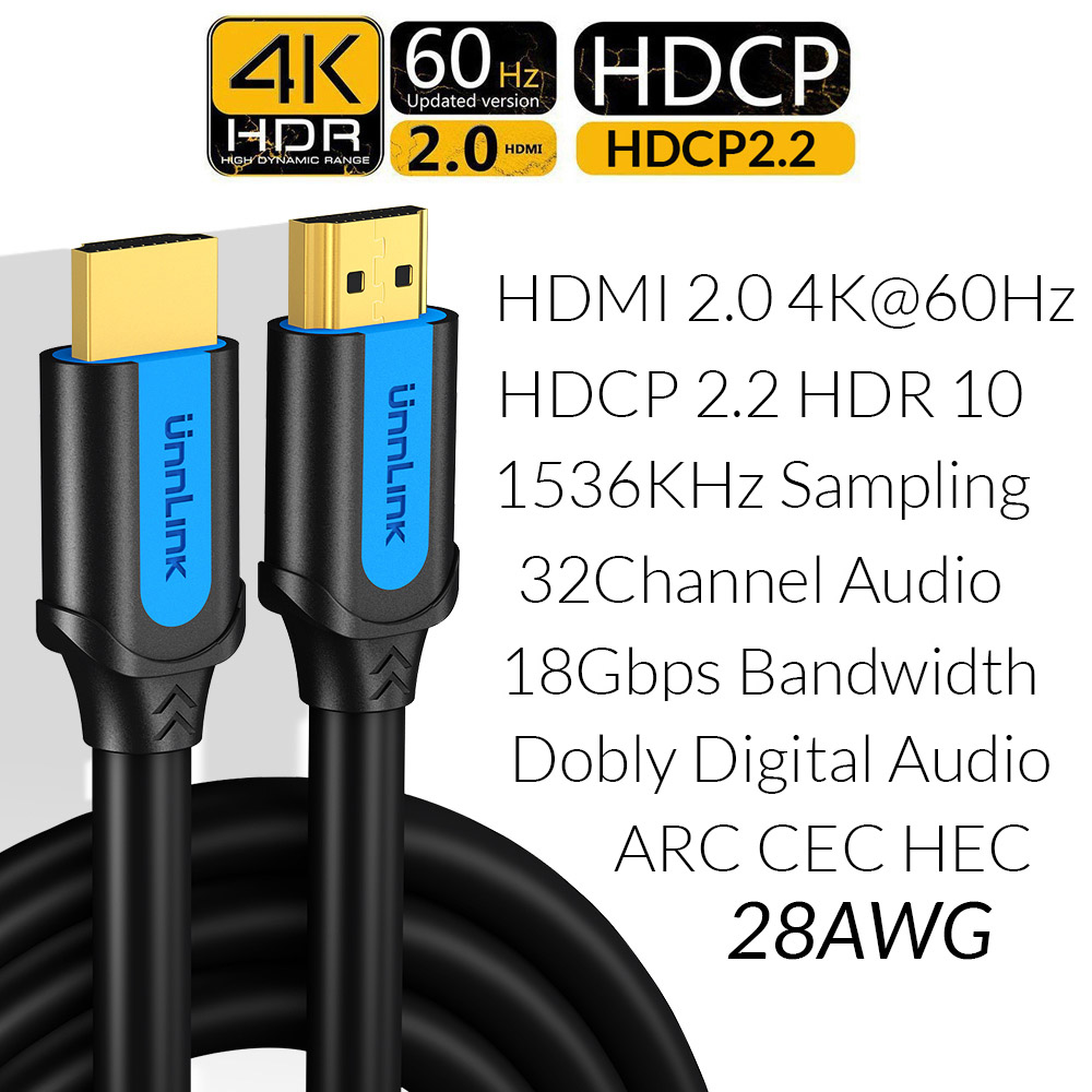 Unnlink-UHD-4K60Hz-22-HDR-20-High-Defination-Multimedia-Interface-Data-Cable-HDCP-Switch-Splitter-fo-1657818-3