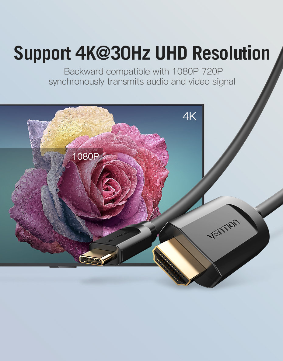 VENTION-USB-C-to-HDMI-Cable-4K30Hz-HD-Vedio-Cable-For-MacBook-Huawei-Mate-30-P30-Pro-Galaxy-S20-Note-1751895-5