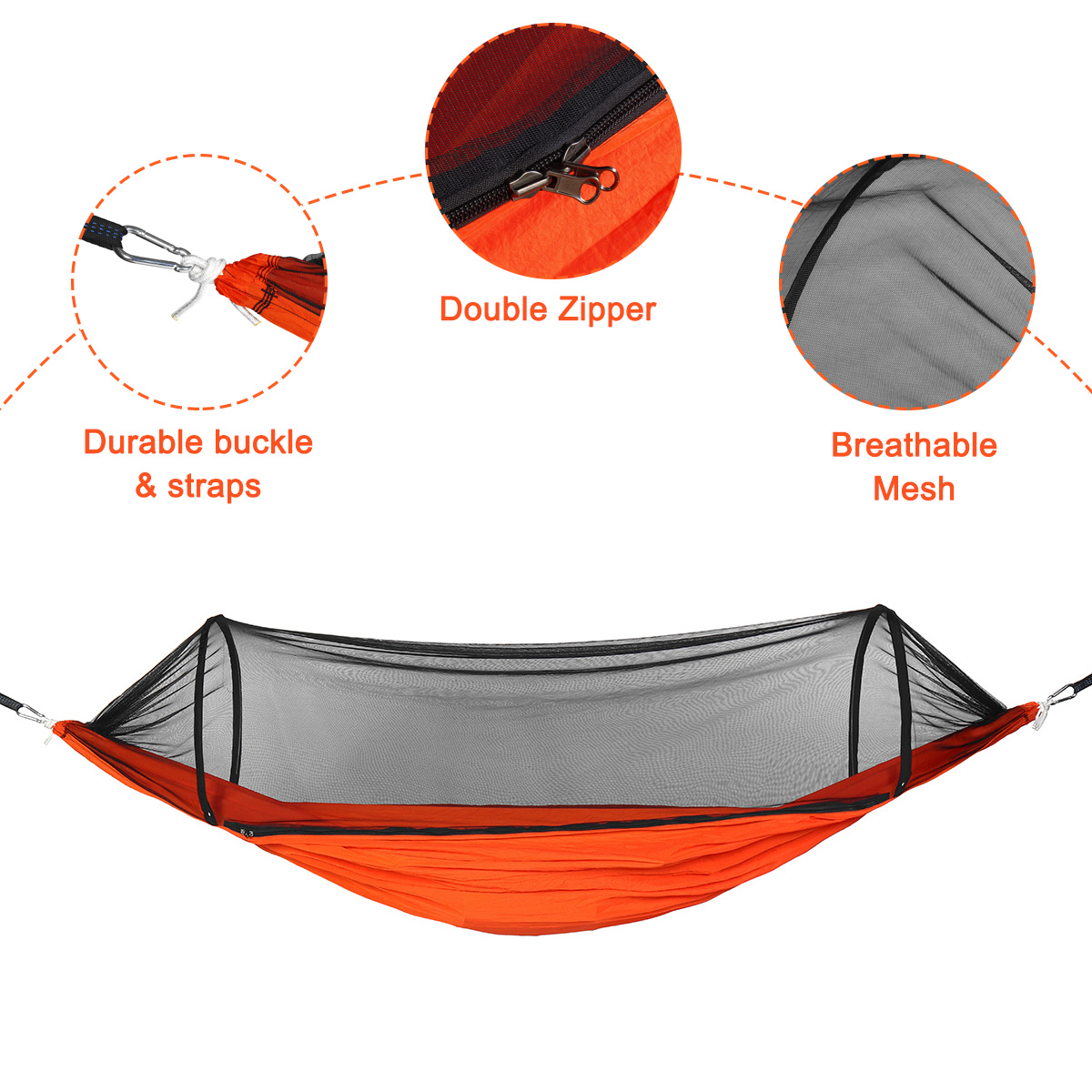 1-2-People-Camping-Hammock-Bed-Anti-Mosquito-Net-Hanging-Swinging-Folding-Travel-Beach-1701881-4