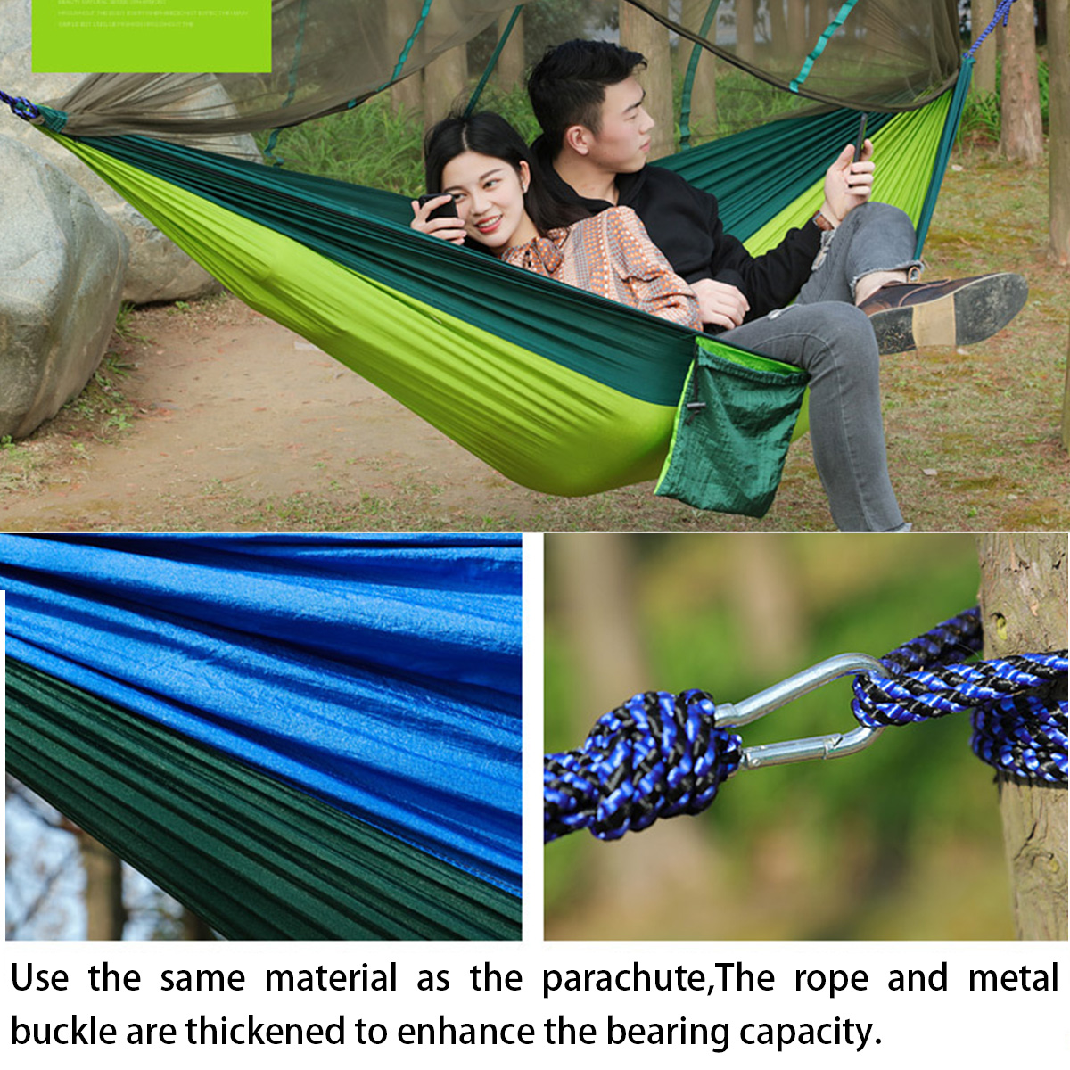 1-2-Person-Camping-Hammock-Hanging-Bed-Swing-Chair-with-Mosquito-Net-Outdoor-Travel-1855119-5