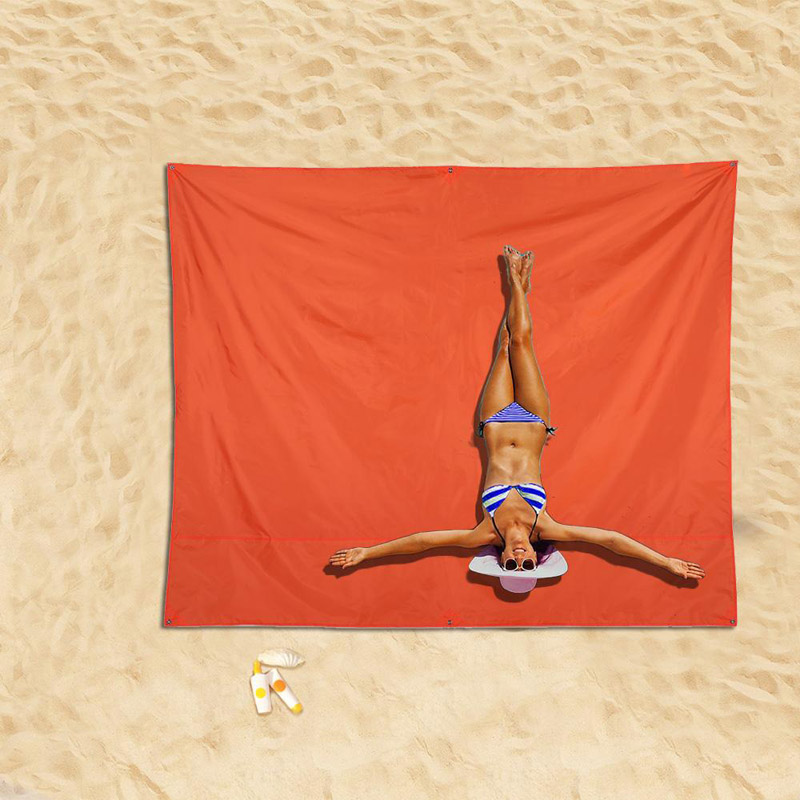 100x145cm-Waterproof-Beach-Mat-Outdoor-Portable-Picnic-Mat-Camping-Sun-Shelter-Awning-Sleeping-Mat-1301510-7