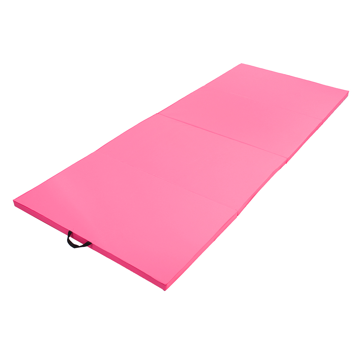 118x47x196inch-4-Folding-Super-Large-Gymnastics-Mat-Yoga-Gym-Exercise-Pad-Pink-1246274-6