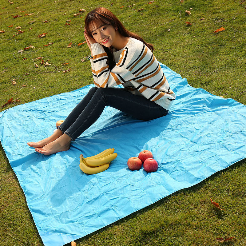 145x200cm-Waterproof-Beach-Mat-Portable-Picnic-Mat-Camping-Pocket-Blanket-Sleeping-Mat-1327432-1