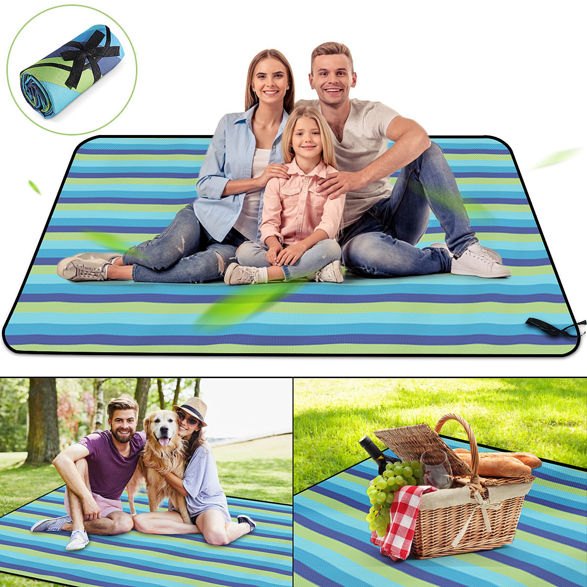 150x200cm-Picnic-Mat-Folding-Waterproof-Picnic-Blanket-Beach-Mat-Outdoor-Camping-Travel-1856008-1