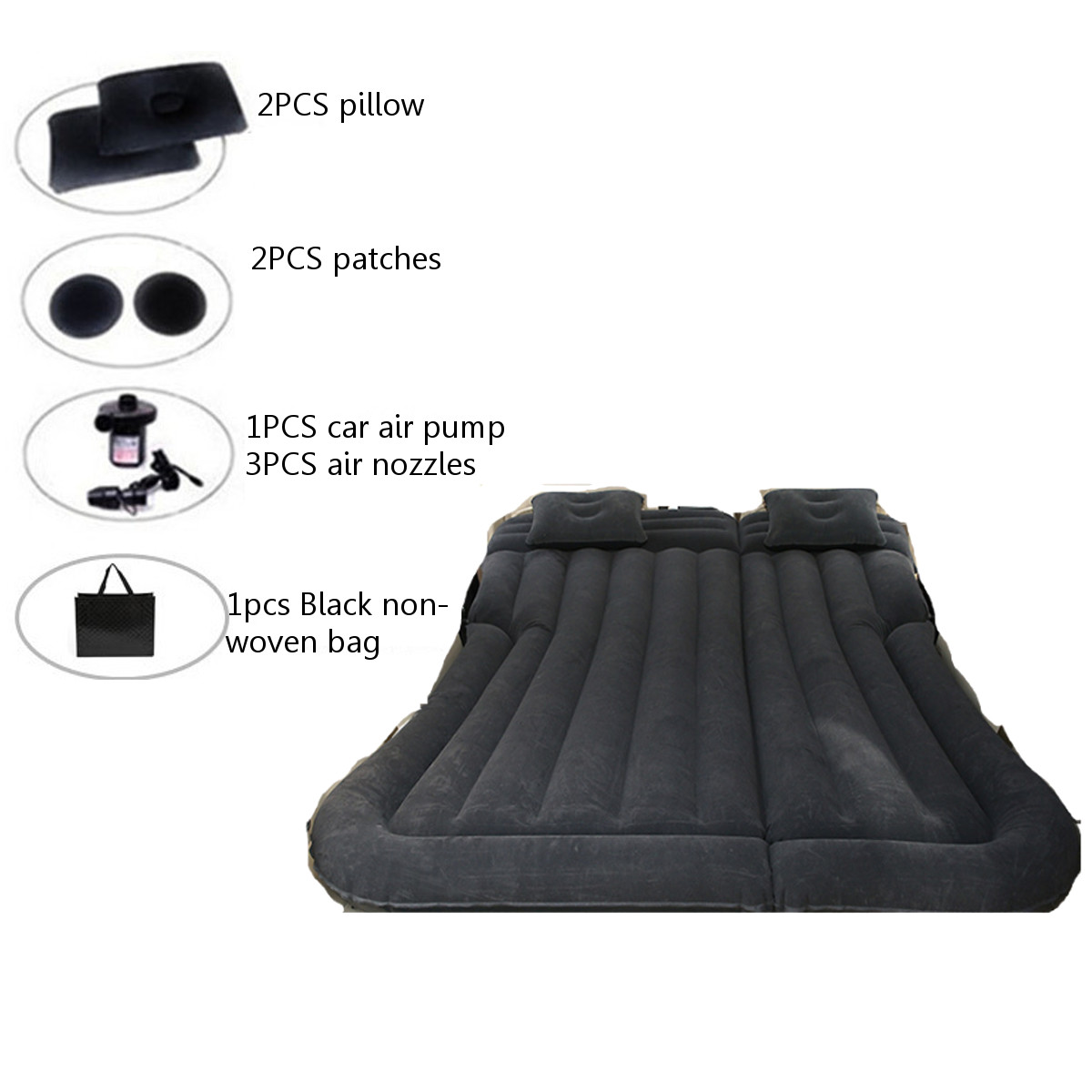 180x130cm-Multifunctional-Inflatable-Car-Air-Mattress-Durable-Back-Seat-Cover-Travel-Bed-Moisture-pr-1888970-9