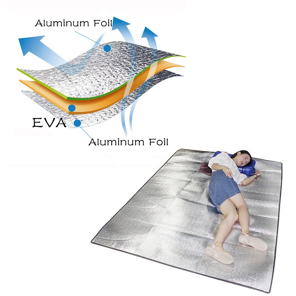 200x200CM-Aluminum-Foil-Sleeping-Pad-Picnic-Mat-for-Outdoor-Camping-Hiking-Traveling-1549494-3