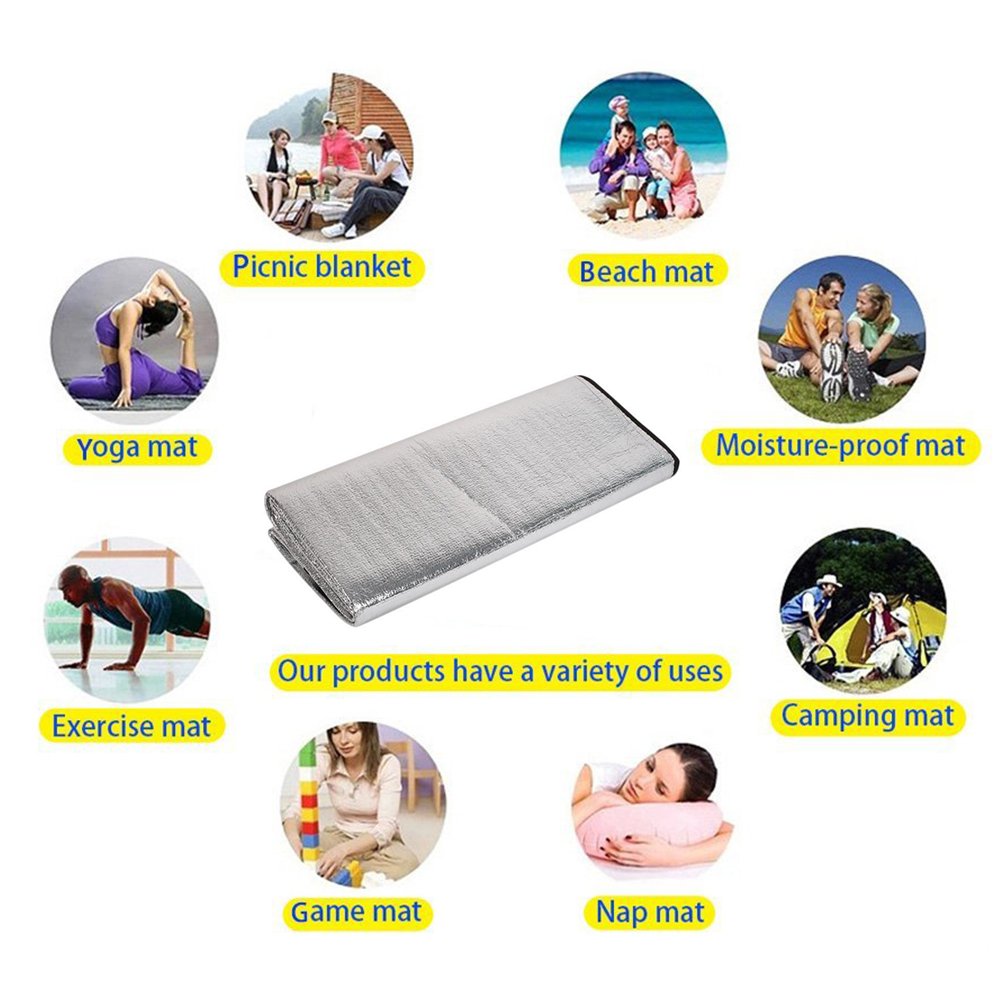 200x200CM-Aluminum-Foil-Sleeping-Pad-Picnic-Mat-for-Outdoor-Camping-Hiking-Traveling-1549494-10