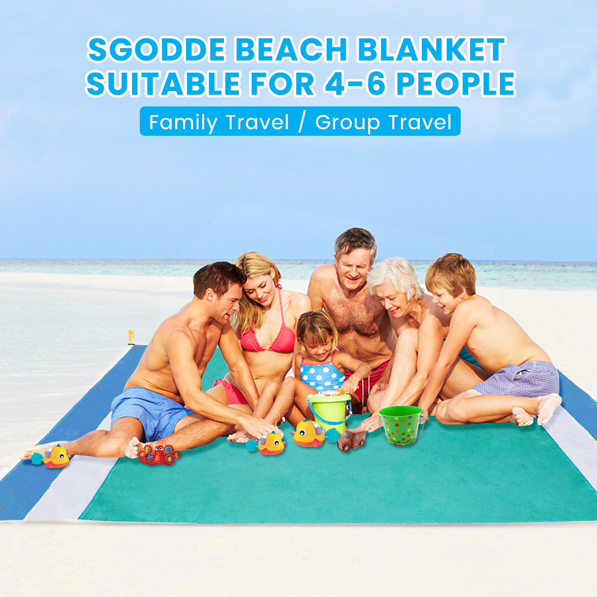 200x210cm-Beach-Mat-Sand-Free-Blanket-Waterproof-Picnic-Pad-Oversize-Sunshade-Canopy-Outdoor-Camping-1822414-1