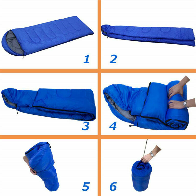 210x75CM-Single-Person-Sleeping-Bag-Outdoor-Waterproof-Camping-Sleep-Bag-AutumnWinter-Zipper-Hiking--1752651-11