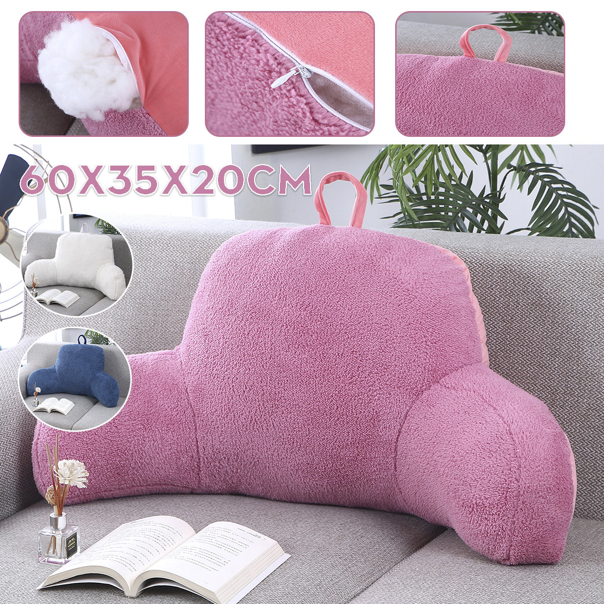 2362inch-PP-Cotton-Filling-Backrest-Pillow-Bed-Cushion-Support-Reading-Back-Rest-Arms-Chair-For-Home-1812076-1