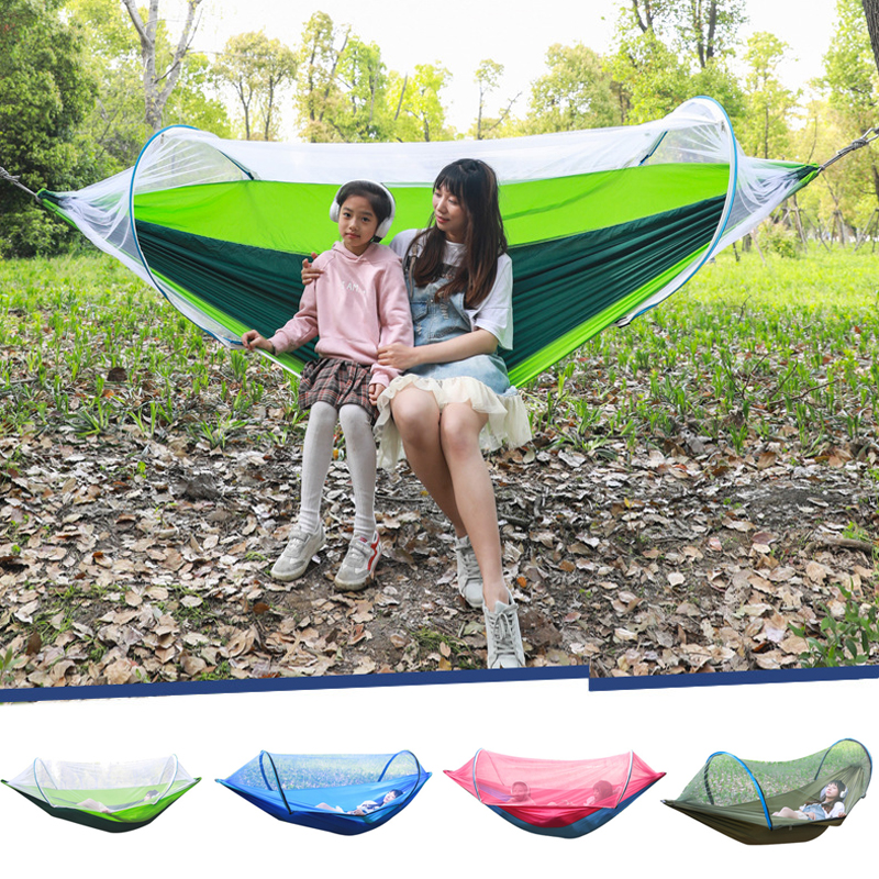 260x150cm-Outdoor-Double-Hammock-Hanging-Swing-Bed-With-Mosquito-Net-Camping-Hiking-1529750-2