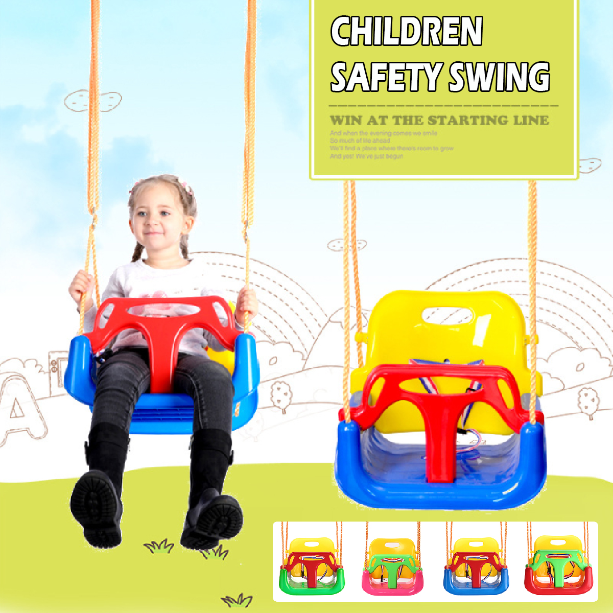 3-IN-1-Outdoor-High-Back-Toddler-Baby-Swing-Set-Children-Full-Bucket-Seat-Swing-For-Outside-Playgrou-1700530-1