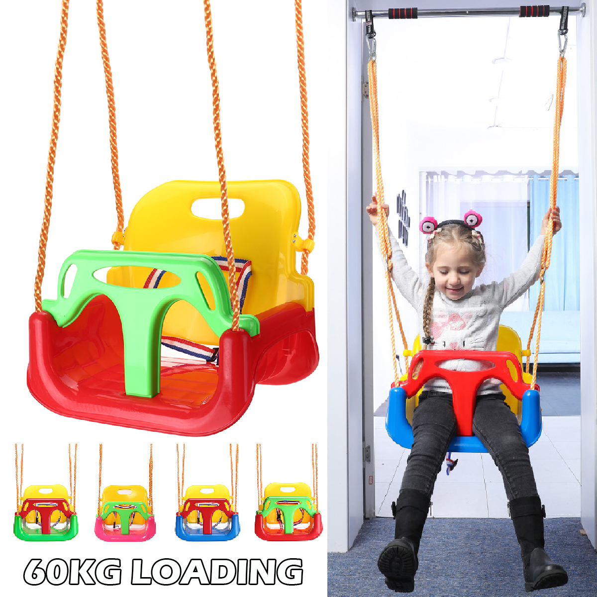 3-IN-1-Outdoor-High-Back-Toddler-Baby-Swing-Set-Children-Full-Bucket-Seat-Swing-For-Outside-Playgrou-1700530-2