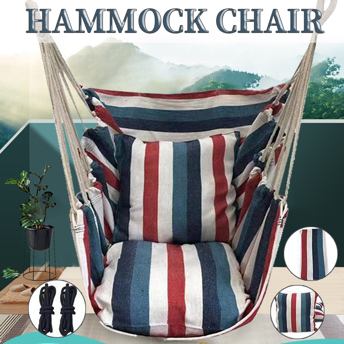 39x51in-Hammock-Chair-Comfortable-Easy-Install-Hanging-Swing-Seat-with-2-Pillow-Outdoor-Indoor-Campi-1731884-1