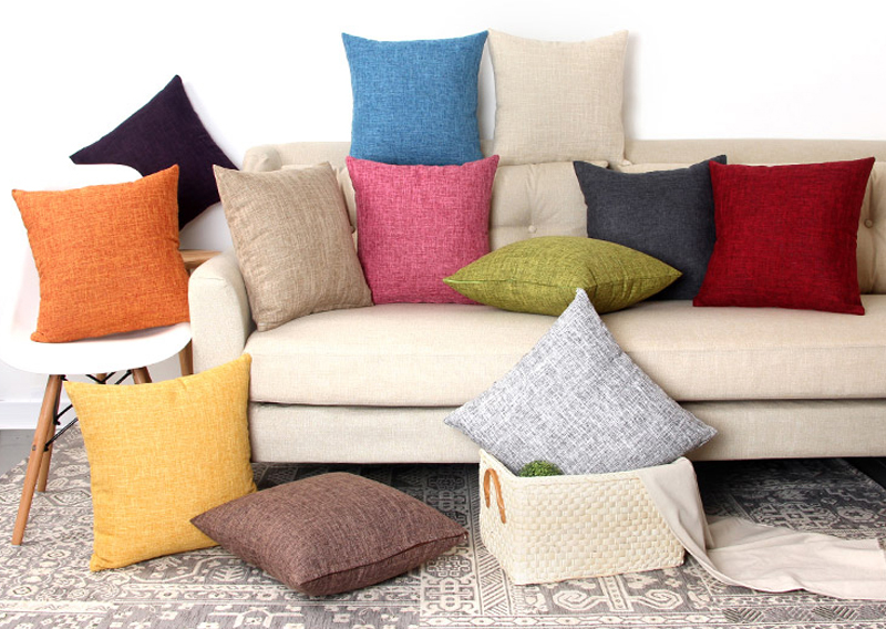45x45cm-Pillow-Cover-Cotton-Linen-Camping-Pillow-Case-Cushion-Covers-Waist-Cushion-Protactor-1357390-1