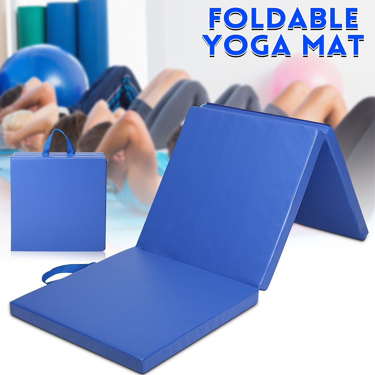 70times23times2inch-3-Folds-Gymnastics-Mat-Yoga-Exercise-Gym-Portable-Airtrack-Panel-Tumbling-Climbi-1409840-1