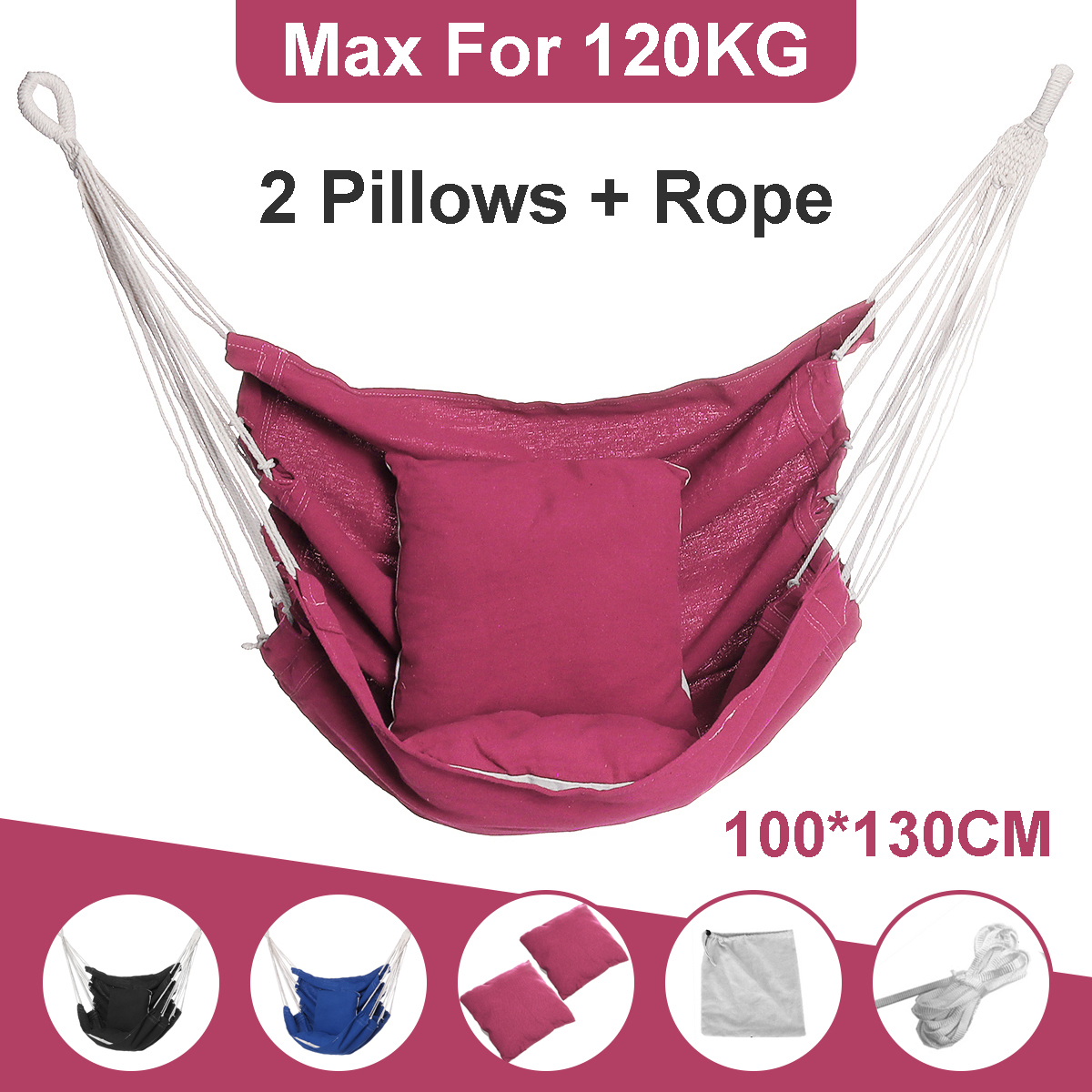Camping-Hammock-Chair-Swing-Seat-Indoor-Outdoor-Folding-Hanging-Chair-with-Ropes-Pillow-1711690-1