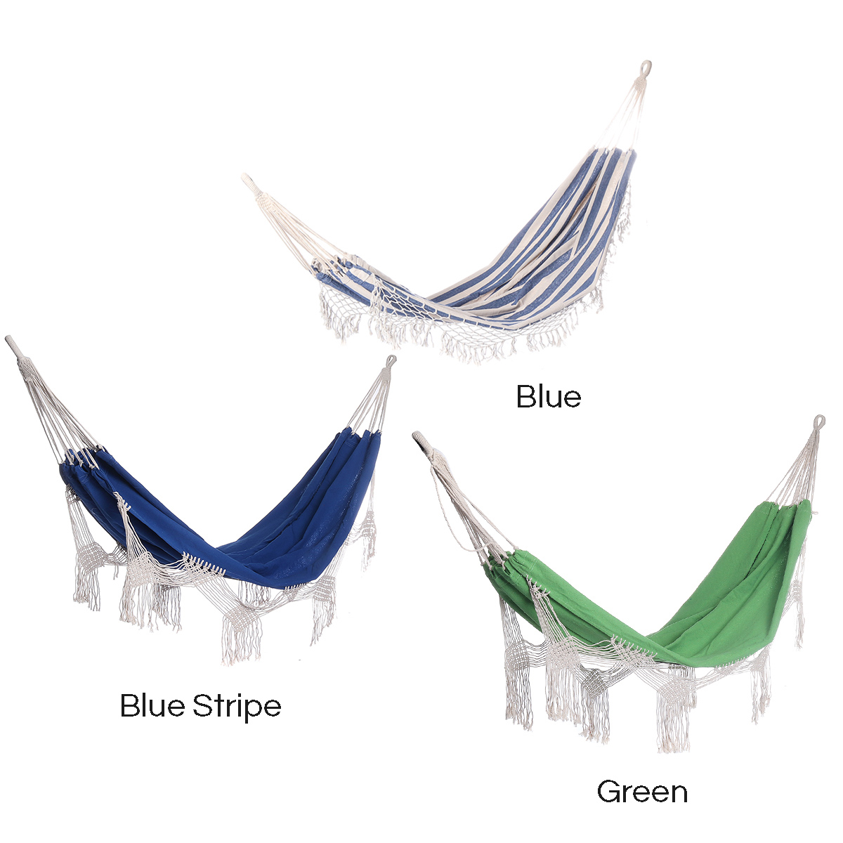 Double-Hammock-2-Person-Extra-Large-Canvas-Cotton-Hammock-for-Patio-Garden-Backyard-Lounging-Outdoor-1696526-2