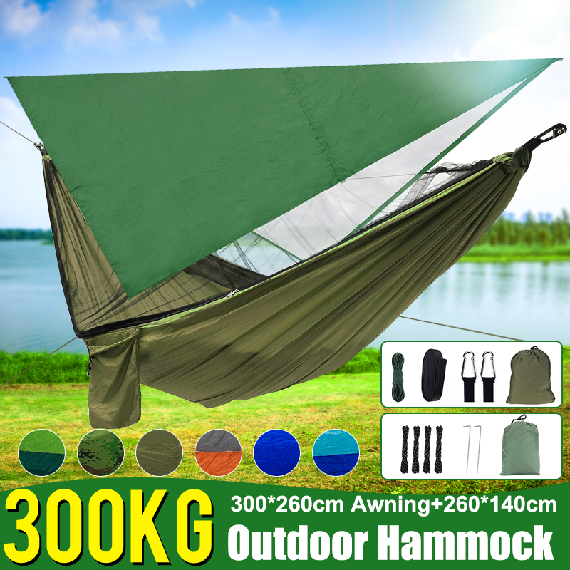Double-Person-Camping-Hammock-with-Mosquito-Net--Awning-Outdoor-Hiking-Travel-Hanging-Hammock-Set-Be-1731832-1