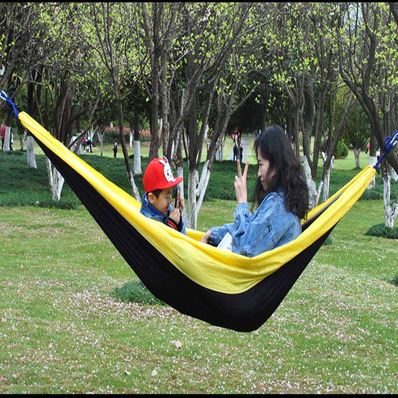 IPReereg-270x140CM-Outdoor-Portable-Double-Hammock-Parachute-Hanging-Swing-Bed-Camping-Hiking-1463510-3