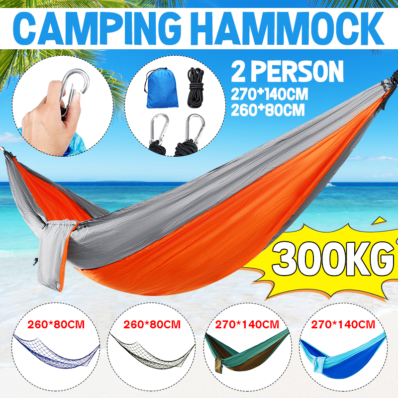 IPReereg-Double-Person-Hammock-Nylon-Swing-Hanging-Bed-Outdoor-Camping-Travel-Max-Load-300kg-1742182-1