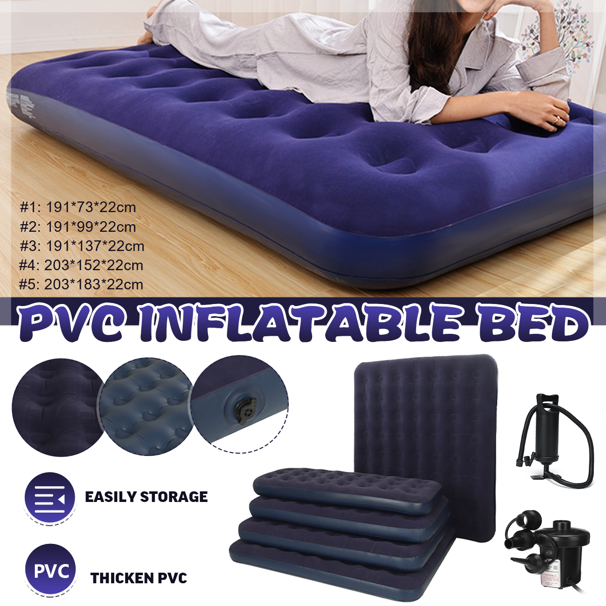 PVC-Inflatable-Bed-Inflatable-Mattress-Air-Mattress-Bed-Single-Double-Wide-Soft-Mattress-Comfortable-1842780-3