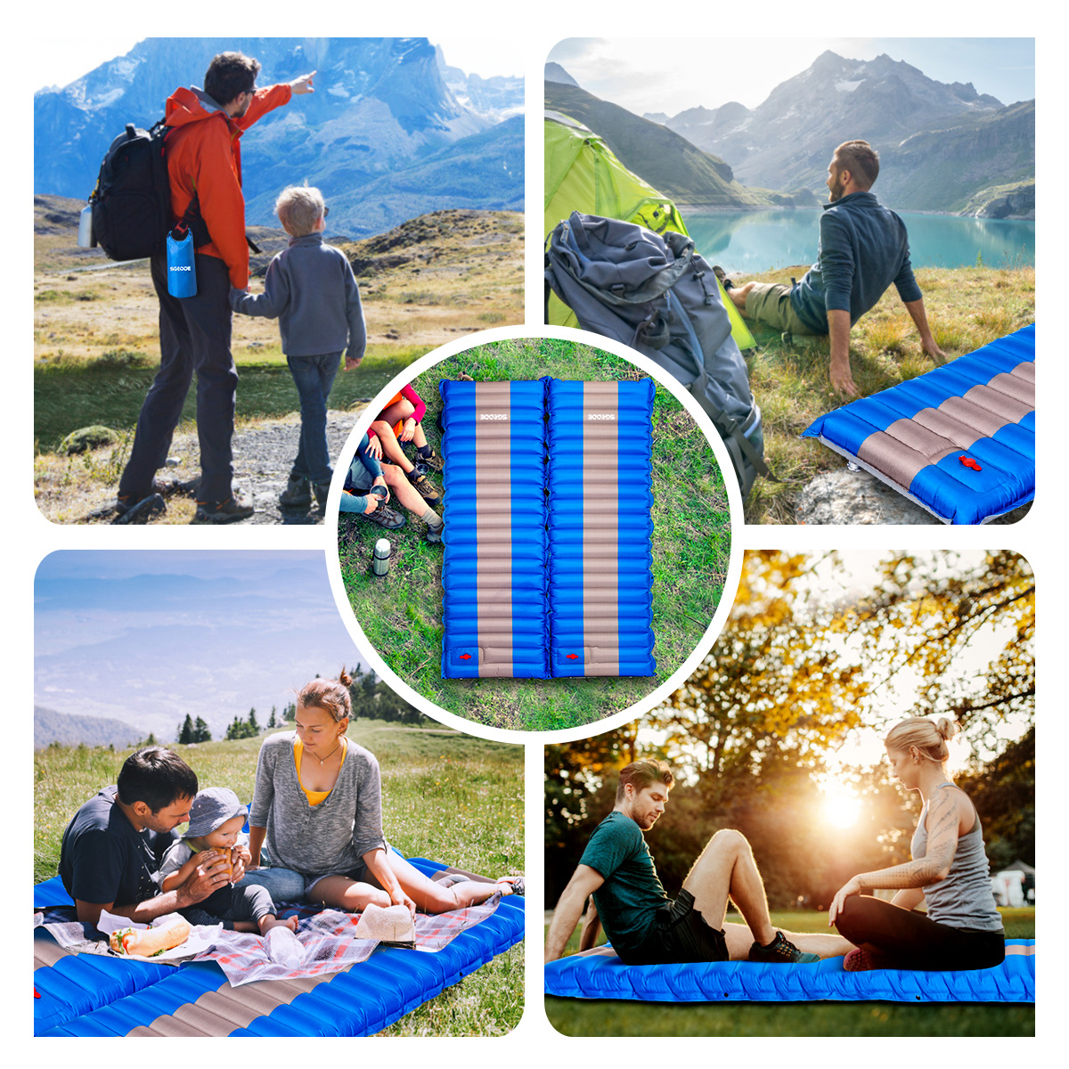 SGODDE-Inflating-Sleeping-Pad-Folding-Portable-Waterproof-Spliceable-Air-Mattress-Camping-Travel-Bea-1878547-5