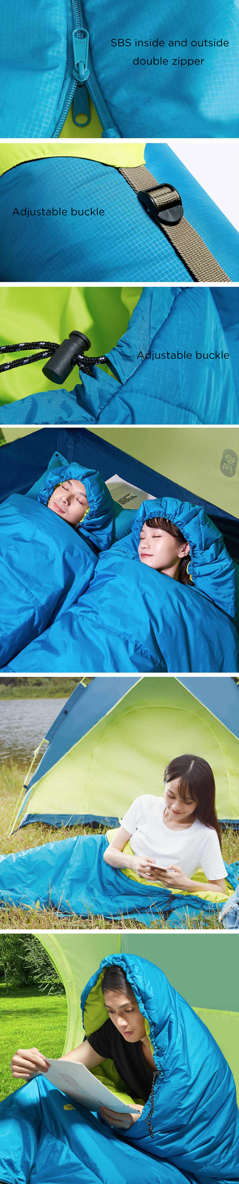 Zenph-HW050201-Portable-Sleeping-Bag-Seven-hole-Cotton-Single-Sleep-Pad-With-Cap-Outdoor-Camping-fro-1531948-2