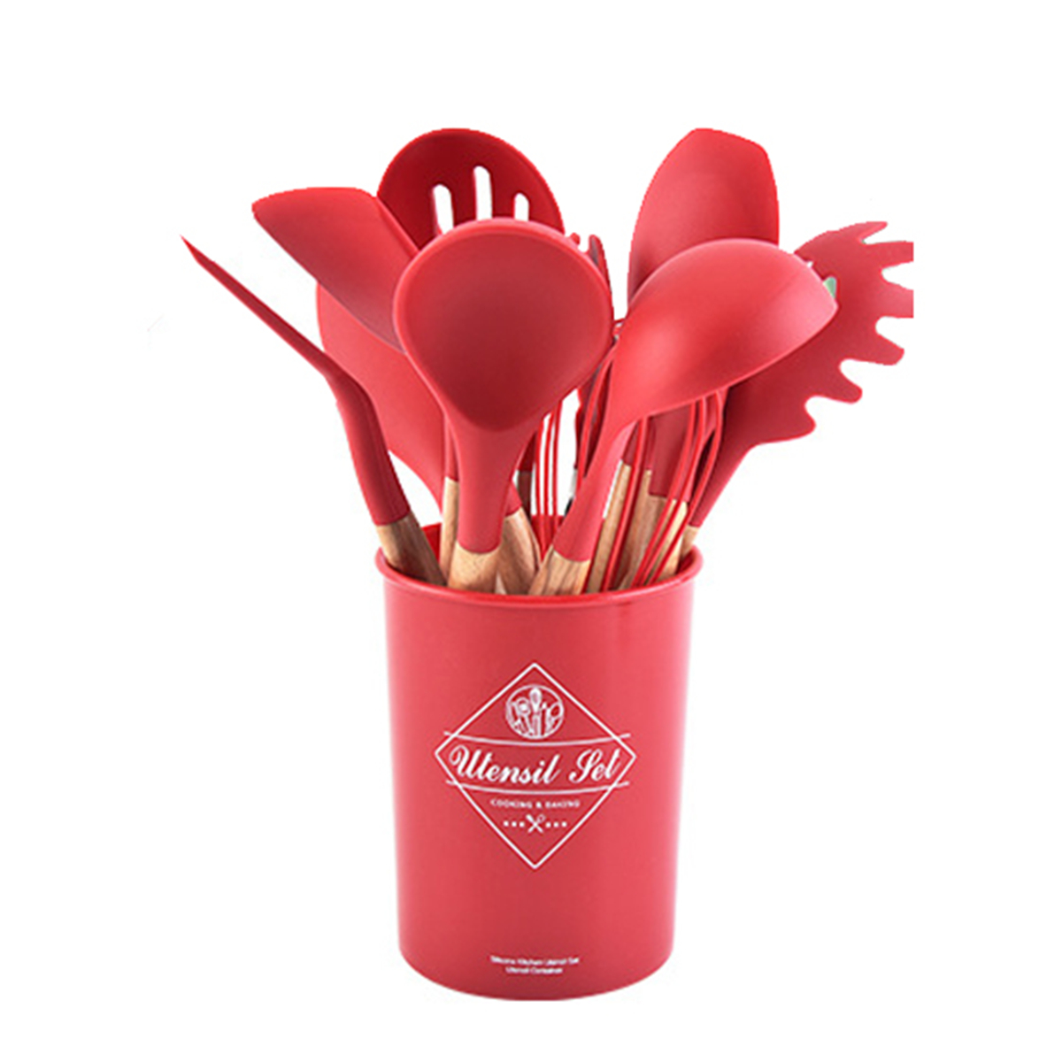 12-Pcs-Tableware-Set-Silicone-Wooden-Handle-Flatware-Spoon-Tongs-Whisk-Brush-with-Storage-Box-Outdoo-1812163-11