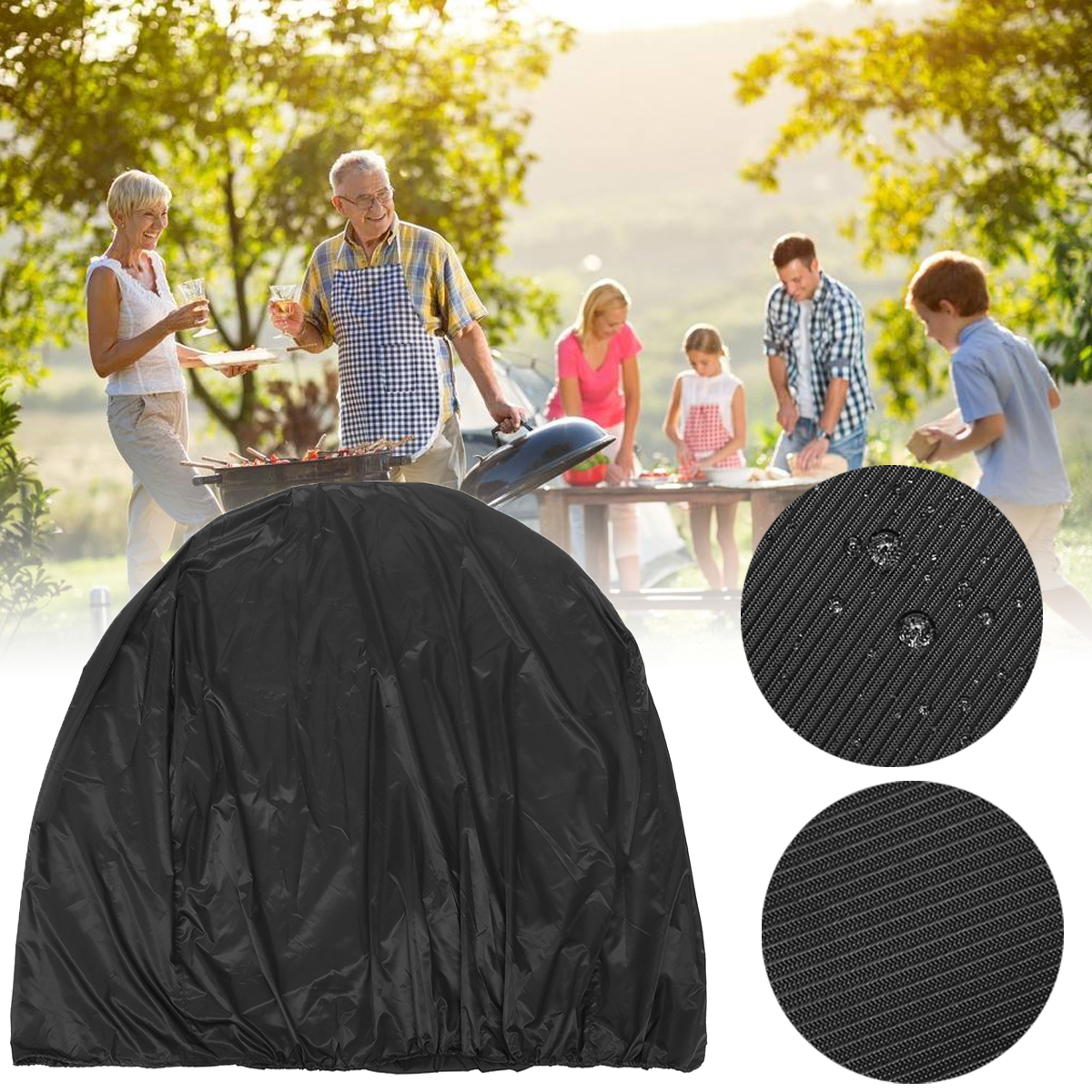 134x647x1493cm-BBQ-Grill-Cover-Outdoor-Camping-Picnic-Waterproof-Dust-Rain-UV-Proof-Protector-1374366-1