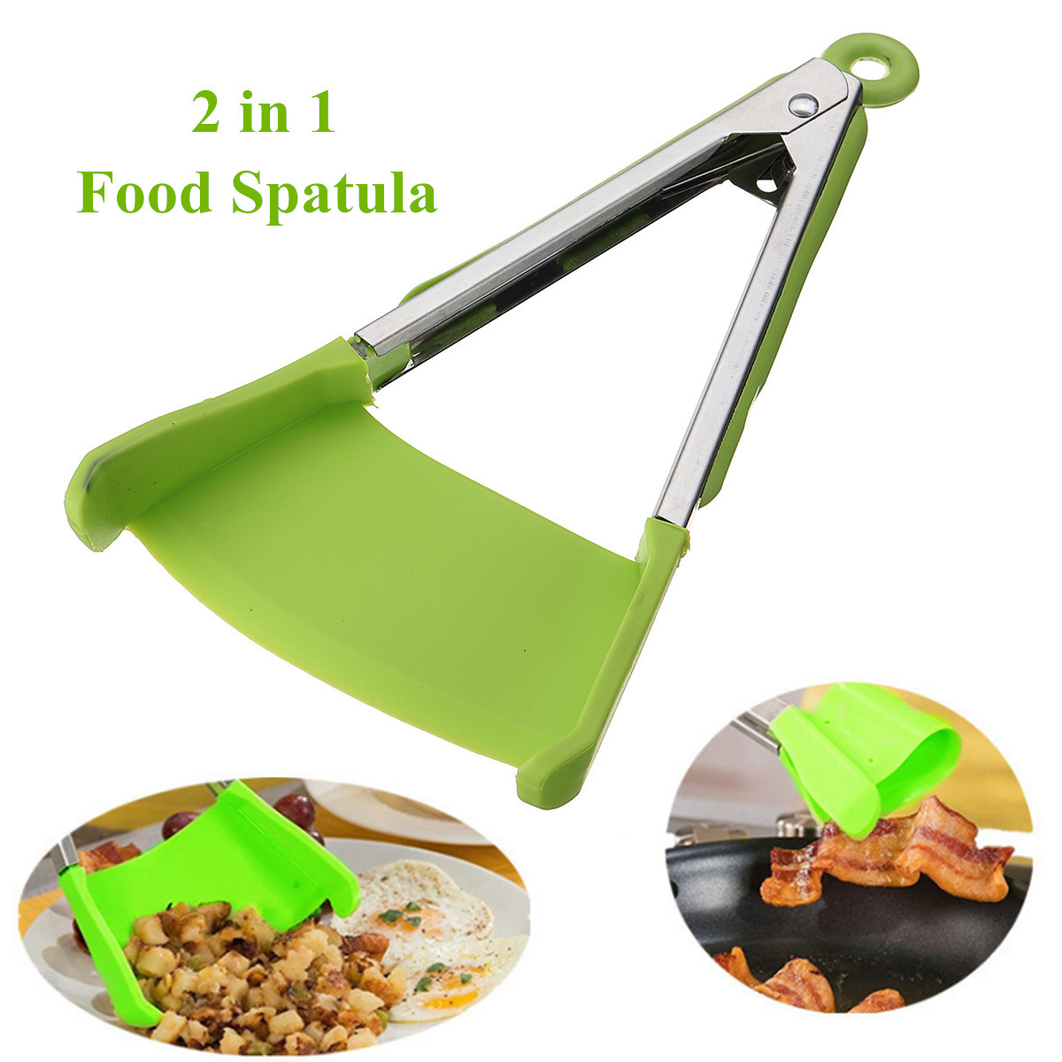 2-in-1--Non-stick-Clever-Tongs-Heat-Resistant-Silicone-Spatula-Cooking-Food-Clip-Camping-Picnic-BBQ-1329346-1