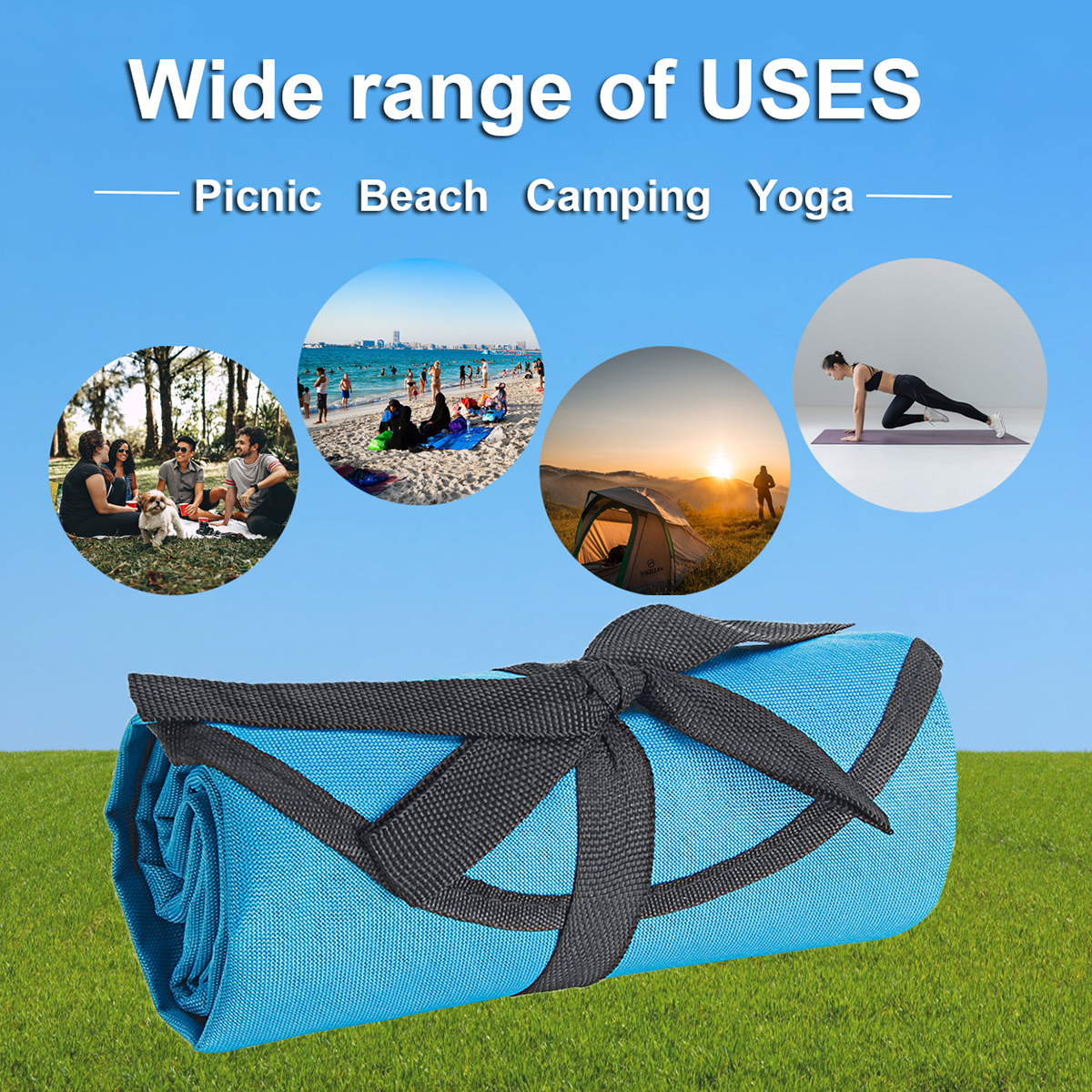 200x150cm-Picnic-Mat-Sleeping-Blanket-Outdoor-Camping-Travel-Waterproof-Beach-Pad-1532100-6