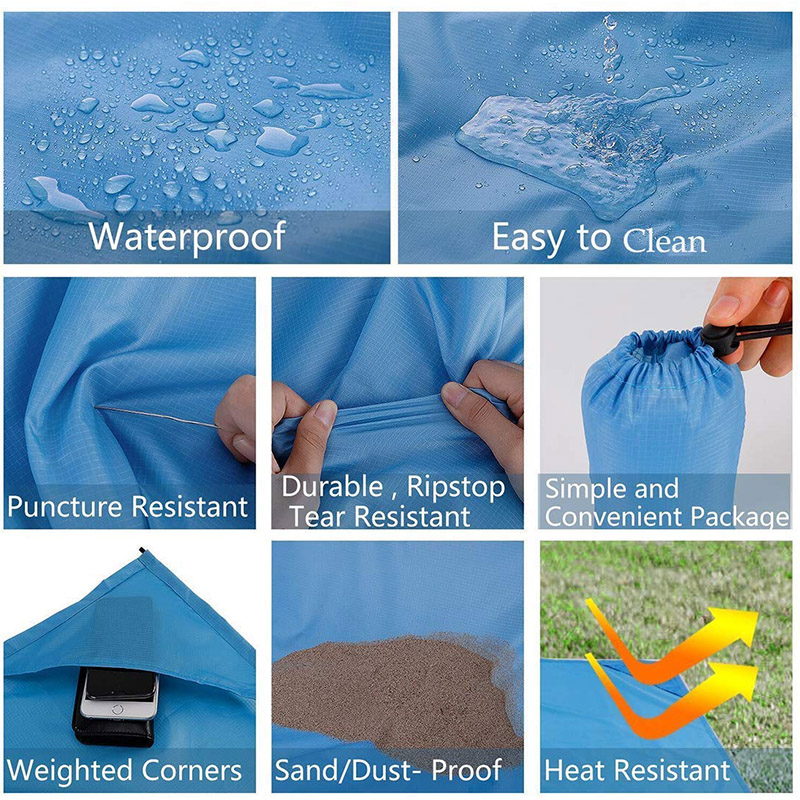 210x200cm-Picnic-Blanket-Oxford-Foldable-Beach-Mat-Waterproof-Quick-Drying-Sand-Proof-Camping-Blanke-1715217-6