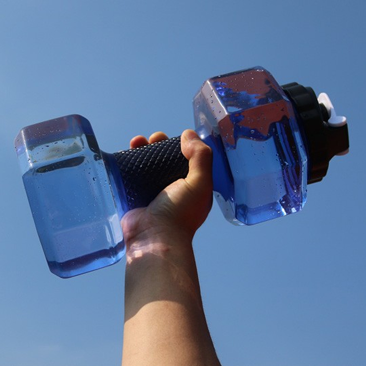 22L-Unisex-Sports-Water-Bottles-Leakproof-Unbreakable-Plastic-Bottle-Shaker-Yoga-Fitness-Dumbbell-Ke-1626952-5