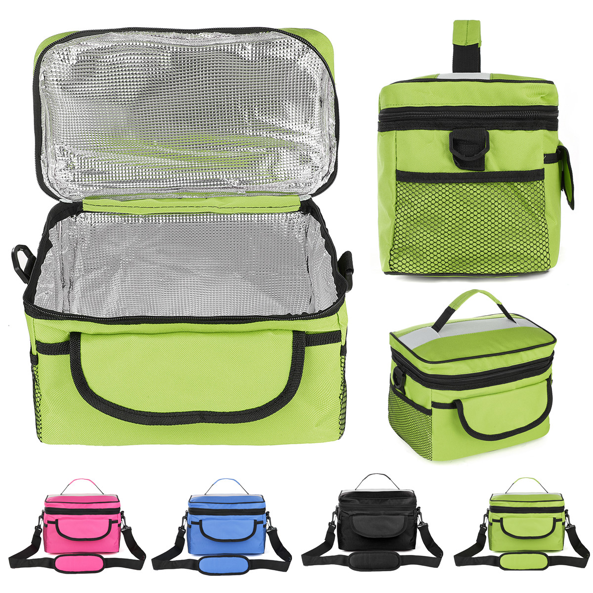 28x17x18cm-Oxford-Lunch-Tote-Cooler-Backpack-Insulated-Picnic-Bag-for-Camping-Travel-1154074-1
