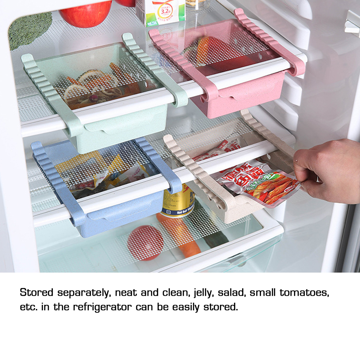 2L-Refrigerator-Storage-Rack-Food-Organizer-Shelf-Box-Pull-out-Drawer-Holder-Camping-Picnic-1668238-5