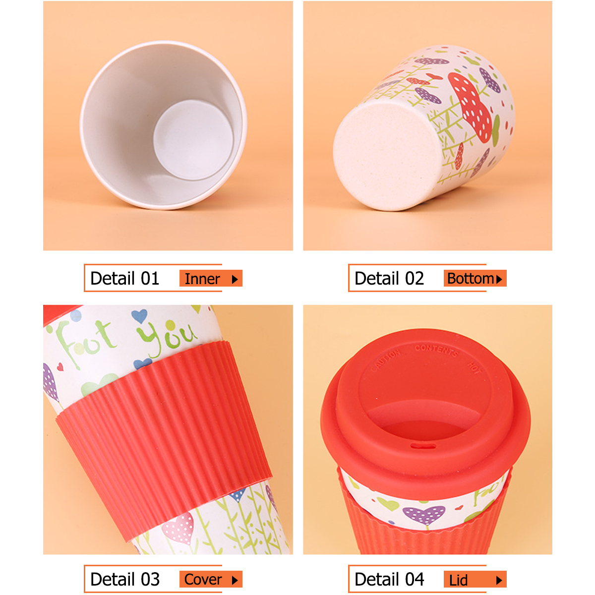 300-450ML-Portable-Travel-Reusable-Bamboo-Fiber-Coffee-Cup-Eco-Friendly-Water-Drinking-Mug-1414607-5