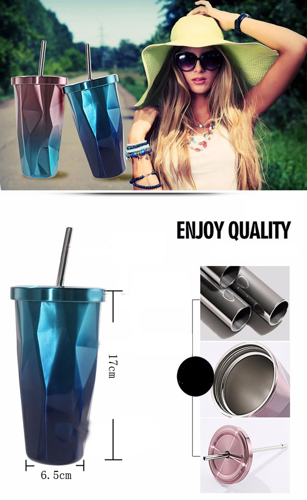 473L-Stainless-Steel-Cups-Gradient-Color-Diamond-Double-Wall-Travel-Water-Bottles-with-Straw-1285424-2