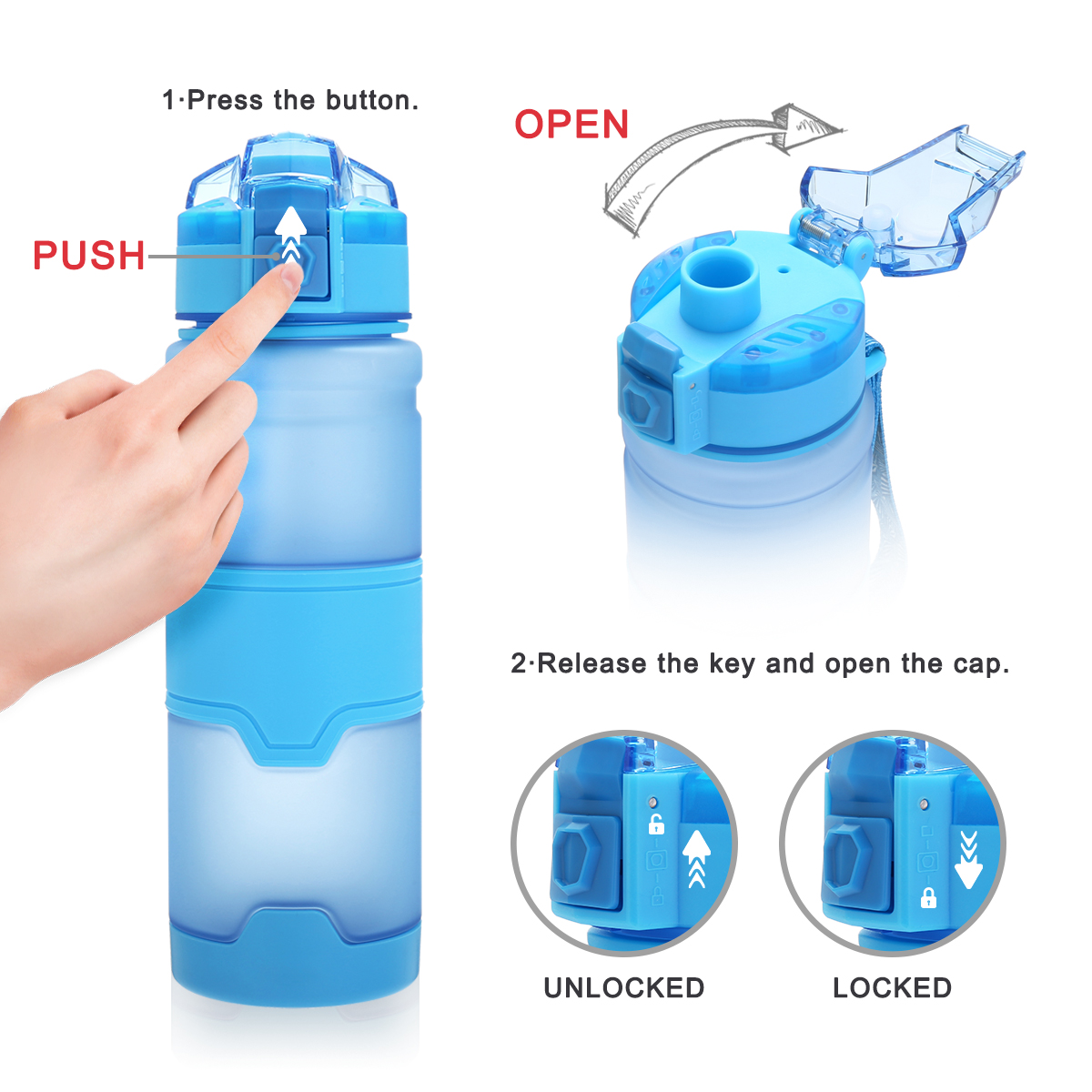 500ML-Food-Grade-TRITAN-Water-Bottle-Bouncy-Lid-Sports-Bottle-with-Filter-Portable-Fitness-School-Yo-1884678-2