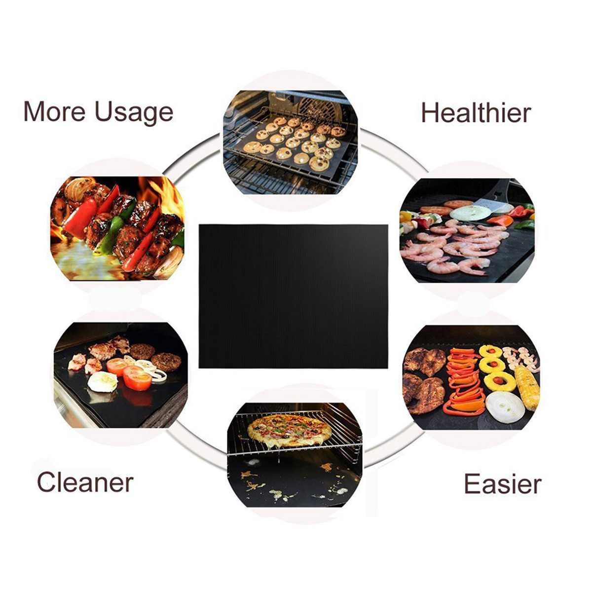 5pcs-BBQ-Grill-Mat-Barbecue-Outdoor-Baking-Non-stick-Pad-Reusable-And-Easy-To-Clean-Cooking-Mat-1698957-6