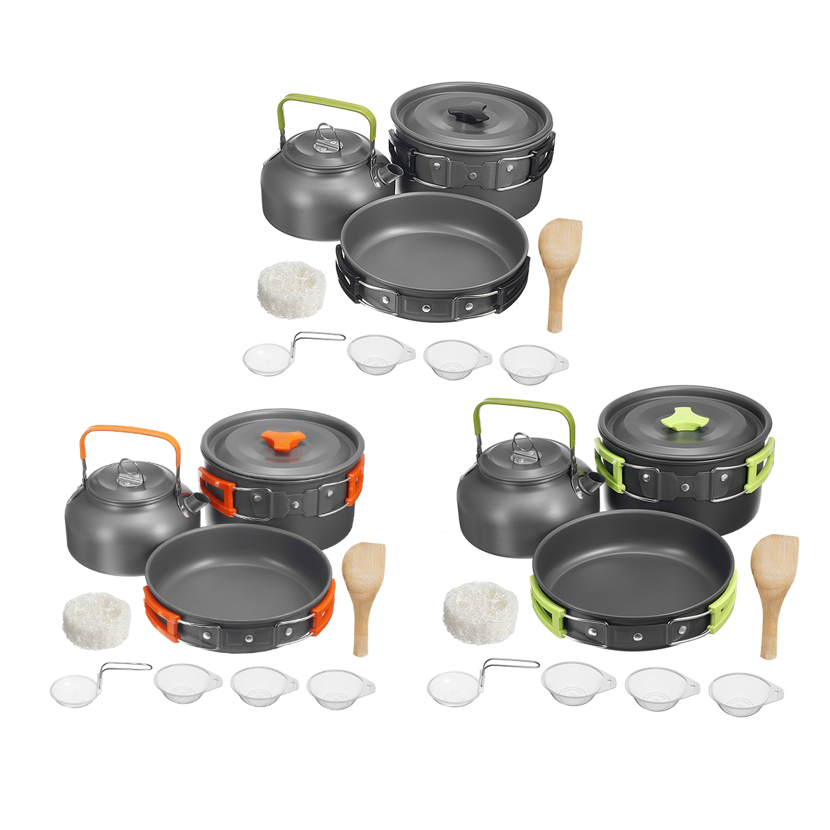 9PCS-Aluminum-Alloy-Camping-Pot-Cookware-Pans-Kettle-Set-Portable-Outdoor-Camping-Cookware-1888230-2